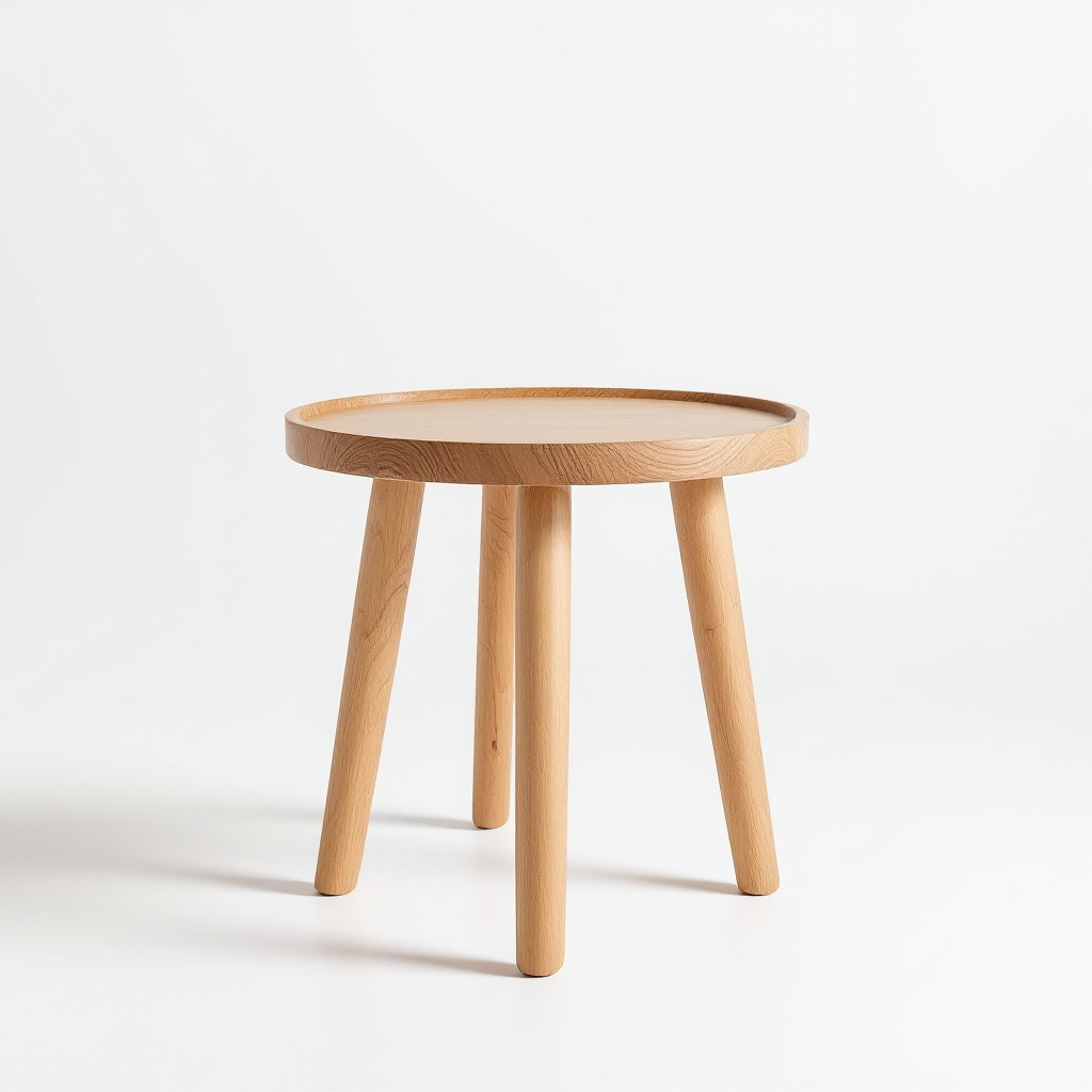 Mesa auxiliar Roble